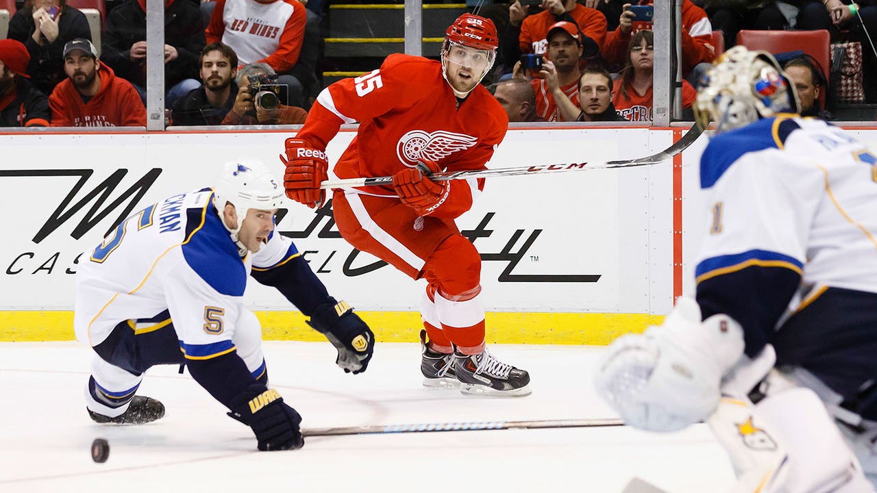 Confidence-building moment for Red Wings' Sheahan